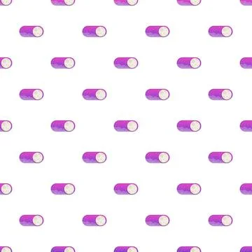 Dark mode toggle switch seamless pattern background Stockillustratie