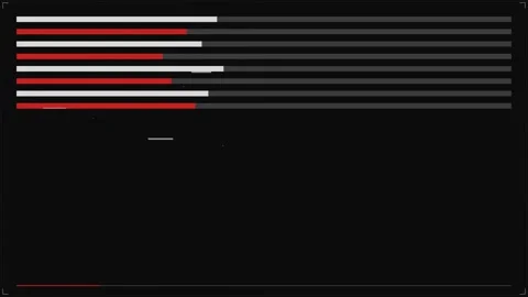 Dark Mode Video Editing Timeline With Progressing Playback Tracks Stock Footage 332935402