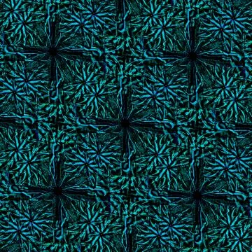 Dark Modern Baroque Seamless Pattern Stock Illustration
