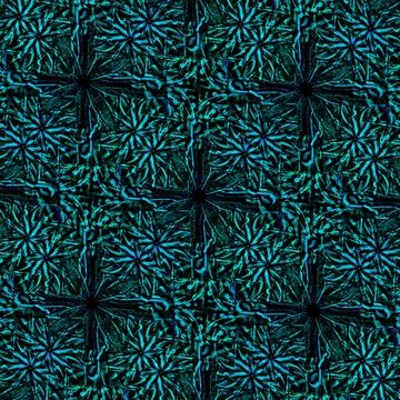  Dark Modern Baroque Seamless Pattern Futuristic modern decorative geometr... Stock Photos