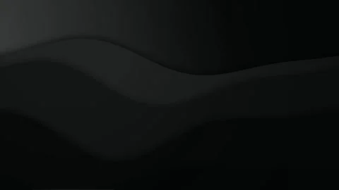 Dark monochromatic wave shapes flow in a seamless loop Stock Footage 340957152