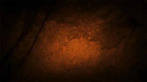 A dark, moody 4K stone texture background featuring deep brown and black gr.. Stock Illustration