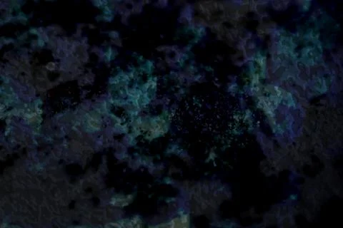 Dark, moody abstract composition with clouded indigo and black textures Stock Photos