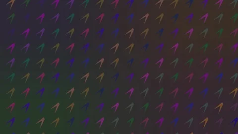 Dark moody floral abstract pattern video with subtle shifting texture Stock Footage 341720866