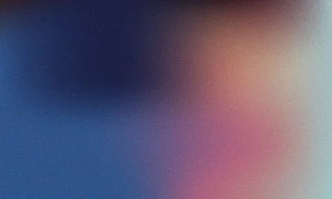 Dark moody grainy gradient background, with blended shades, of deep blue, p.. 库存插图
