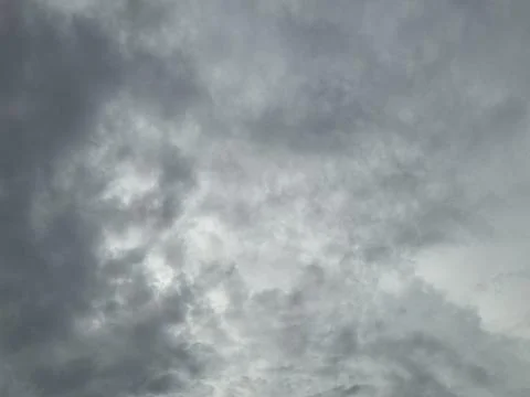 Dark Moody Storm Clouds 写真素材