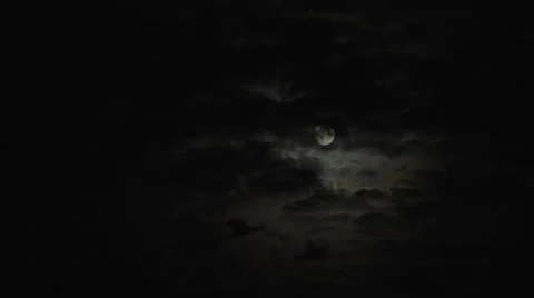 Dark Moon Stock Footage 53512618