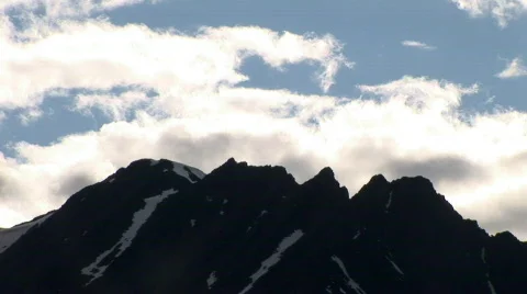 Dark mountain  Stock Footage 624999