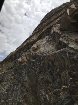 The dark mountain Stock Photos