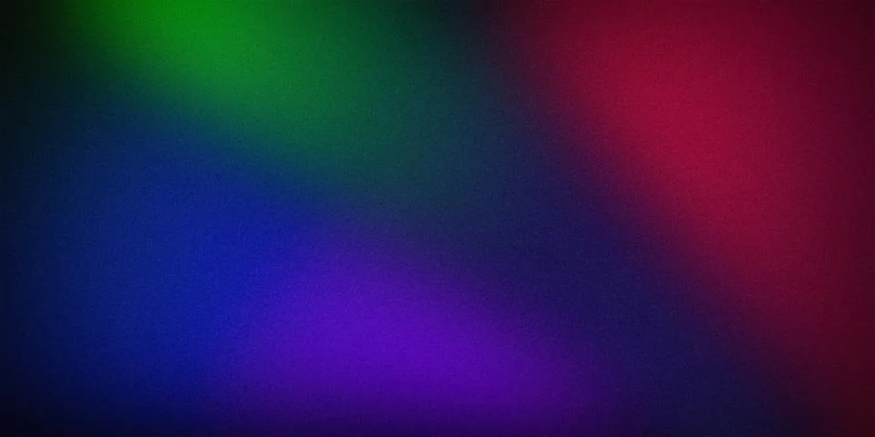 Dark multicolor gradient background featuring rich shades of green, blue, p.. Stock Illustration