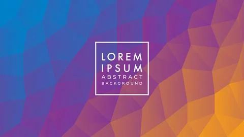 Dark multicolor low poly pattern vector illustration. Abstract geometric ba.. Illustrazione stock