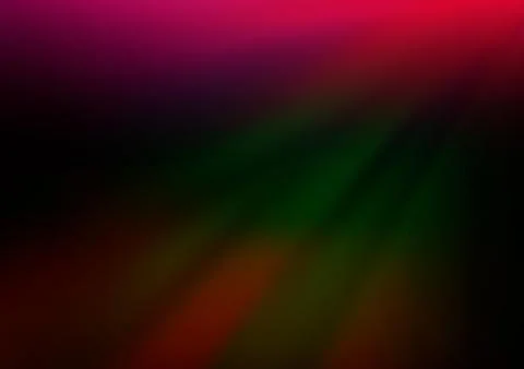 Dark Multicolor, Rainbow vector abstract bokeh pattern. Stockillustratie