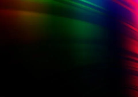 Dark Multicolor, Rainbow vector abstract bright background. Stock Illustration