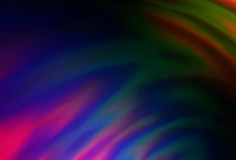 Dark Multicolor, Rainbow vector abstract bright texture. 스톡 일러스트