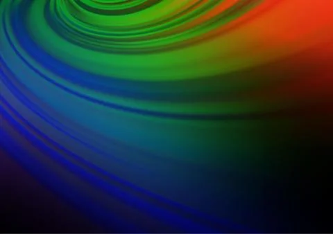 Dark Multicolor, Rainbow vector abstract blurred pattern. Stockillustratie