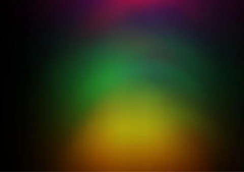 Dark Multicolor, Rainbow vector abstract blurred pattern. Illustrazione stock