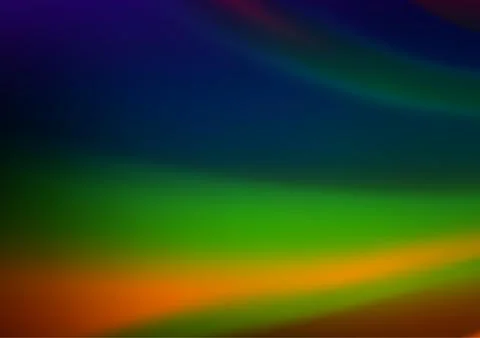 Dark Multicolor, Rainbow vector abstract bokeh pattern. イラスト素材