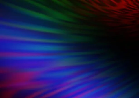 Dark Multicolor, Rainbow vector abstract bokeh pattern. イラスト素材