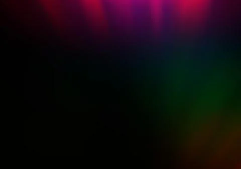 Dark Multicolor, Rainbow vector abstract bokeh pattern. 스톡 일러스트