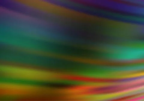 Dark Multicolor, Rainbow vector abstract blurred pattern. 스톡 일러스트