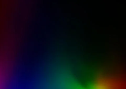Dark Multicolor, Rainbow vector abstract blurred pattern. 스톡 일러스트