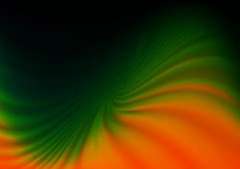 Dark Multicolor, Rainbow vector abstract blurred template. Stock Illustration