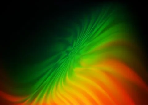 Dark Multicolor, Rainbow vector abstract bokeh pattern. Illustrazione stock