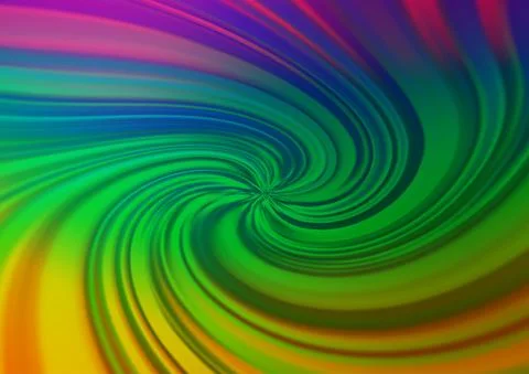 Dark Multicolor, Rainbow vector abstract blurred pattern. イラスト素材