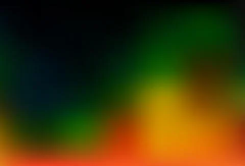 Dark Multicolor, Rainbow vector abstract blurred pattern. イラスト素材