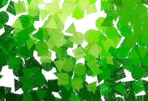 Dark  multicolor, rainbow vector backdrop with lines, circles, rhombus. Stock Illustration