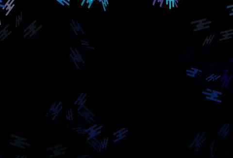 Dark Multicolor, Rainbow vector backdrop with long lines. 스톡 일러스트