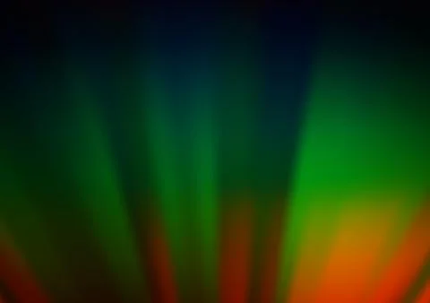 Dark Multicolor, Rainbow vector blur pattern. イラスト素材