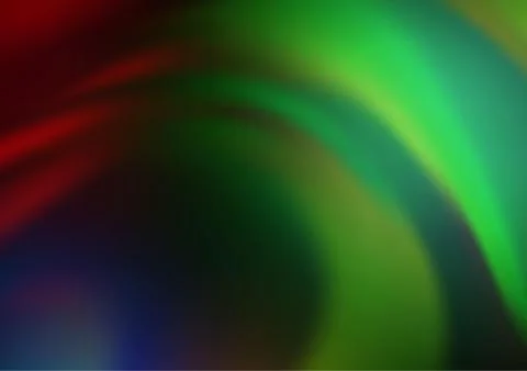 Dark Multicolor, Rainbow vector blur pattern. Illustrazione stock