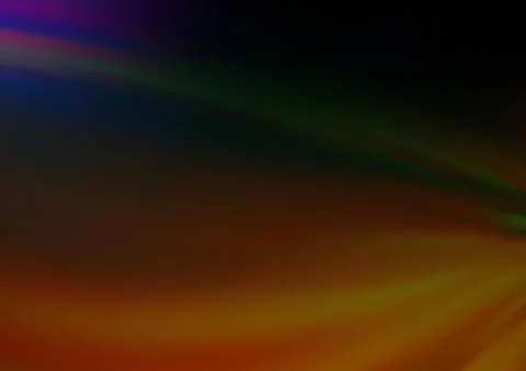 Dark Multicolor, Rainbow vector blur pattern. 스톡 일러스트
