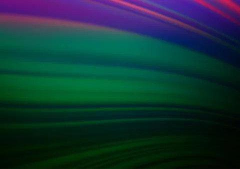 Dark Multicolor, Rainbow vector blur pattern. イラスト素材