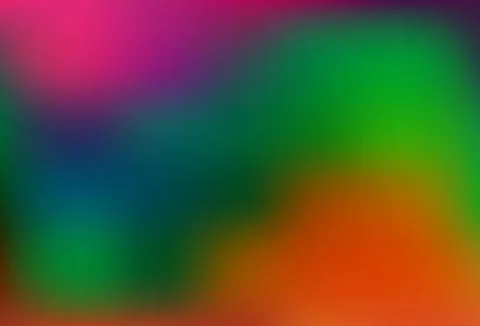 Dark Multicolor, Rainbow vector blur pattern. Stock Illustration