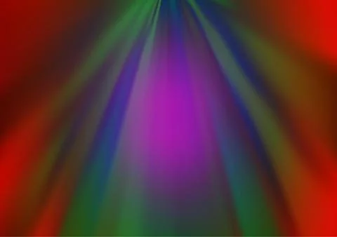 Dark Multicolor, Rainbow vector blurred bright pattern. Illustrazione stock