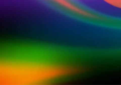 Dark Multicolor, Rainbow vector blurred shine abstract pattern. イラスト素材