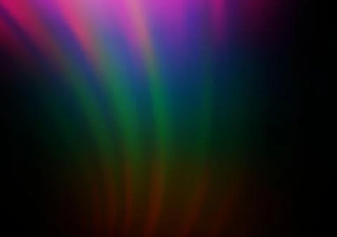Dark Multicolor, Rainbow vector blurred shine abstract pattern. 스톡 일러스트