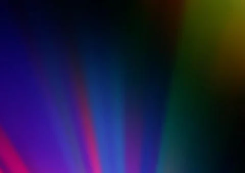 Dark Multicolor, Rainbow vector blurred bright pattern. イラスト素材