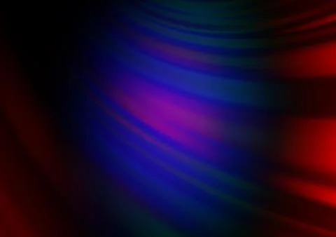 Dark Multicolor, Rainbow vector blurred shine abstract pattern. 스톡 일러스트