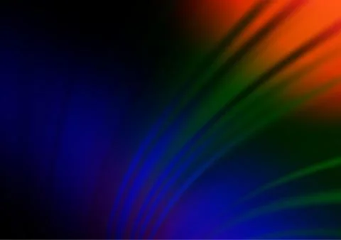 Dark Multicolor, Rainbow vector blurred bright pattern. Illustrazione stock