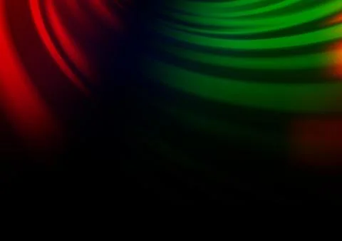 Dark Multicolor, Rainbow vector blurred shine abstract pattern. Stock Illustration
