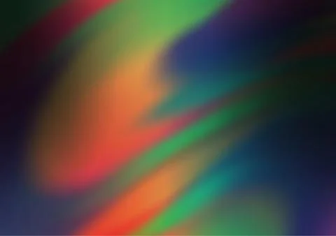 Dark Multicolor, Rainbow vector blurred bright pattern. 스톡 일러스트