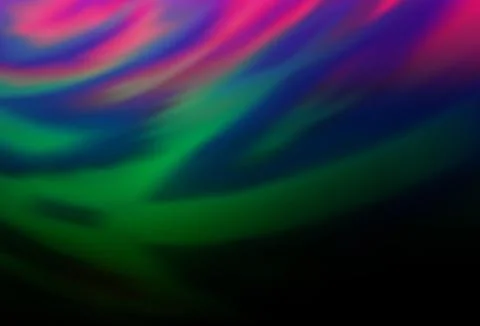Dark Multicolor, Rainbow vector blurred bright pattern. 스톡 일러스트