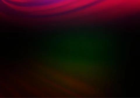 Dark Multicolor, Rainbow vector blurred bright pattern. Illustrazione stock