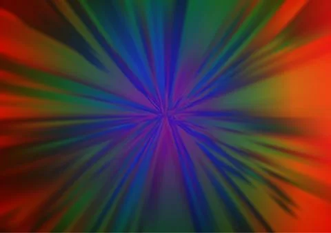 Dark Multicolor, Rainbow vector blurred bright pattern. Stock Illustration