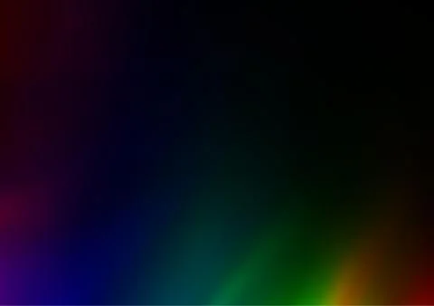 Dark Multicolor, Rainbow vector blurred shine abstract pattern. Stockillustratie