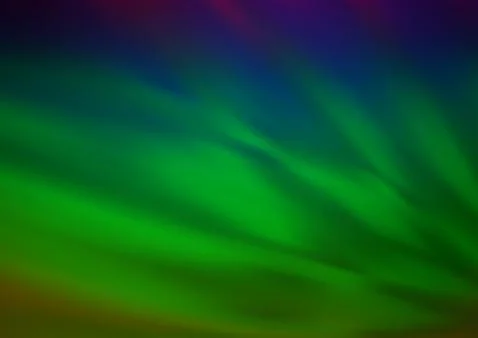 Dark Multicolor, Rainbow vector blurred shine abstract template. Stock-Illustration