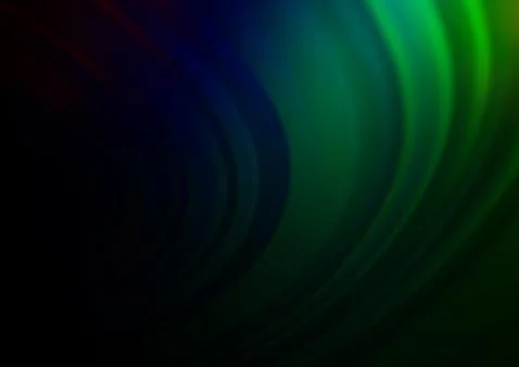 Dark Multicolor, Rainbow vector blurred bright background. Stock Illustration